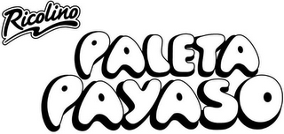 RICOLINO PALETA PAYASO logo