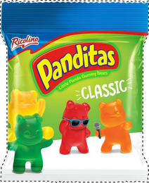 RICOLINO PANDITAS LITTLE PANDA GUMMY BEARS CLASSIC logo