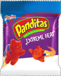 RICOLINO PANDITAS LITTLE PANDA GUMMY BEARS EXTREME HEAT logo