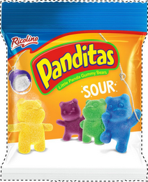 RICOLINO PANDITAS LITTLE PANDA GUMMY BEARS SOUR logo