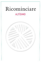 RICOMINCIARE ALTÍSIMO logo
