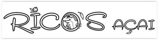 RICO'S AÇAI logo