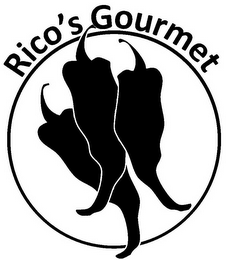 RICO'S GOURMET logo