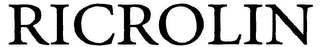 RICROLIN logo