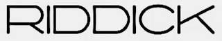RIDDICK logo