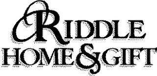RIDDLE HOME & GIFT logo