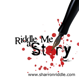 RIDDLE ME A STORY WWW.SHARRONRIDDLE.COM logo