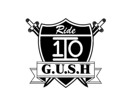 RIDE 1I0 G.U.S.H logo