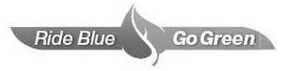 RIDE BLUE GO GREEN logo