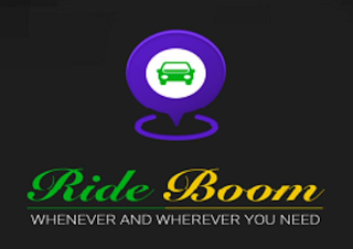 RIDE BOOM WHENEVER AND WHEREVER YOU NEED logo