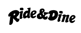 RIDE & DINE logo