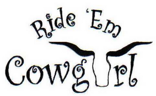 RIDE 'EM COWGURL logo