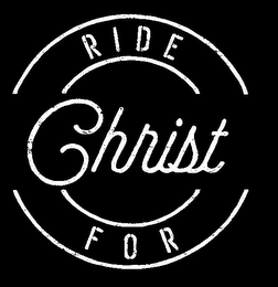 RIDE FOR CHRIST logo