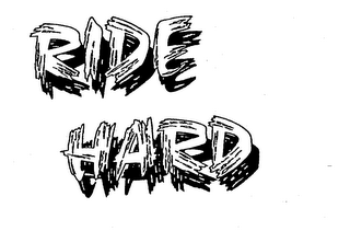 RIDE HARD TRANSCENDING THE COMPETITIVE MIND SET! logo