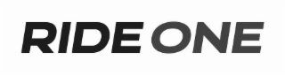 RIDE ONE logo