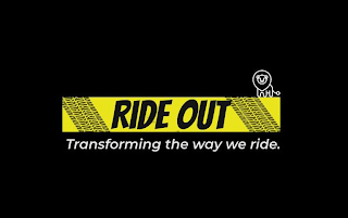 RIDE OUT TRANSFORMING THE WAY WE RIDE. logo