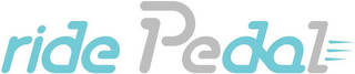 RIDE PEDAL logo