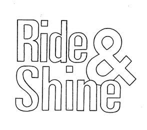 RIDE & SHINE logo