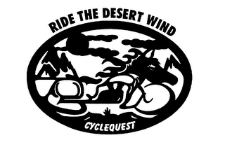 RIDE THE DESERT WIND CYCLEQUEST logo