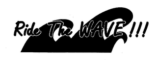 RIDE THE WAVE !!! logo