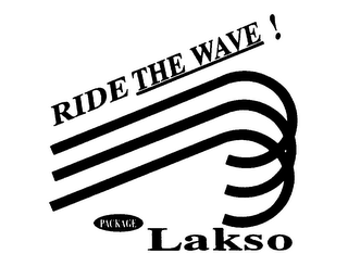 RIDE THE WAVE! PACKAGE LAKSO logo