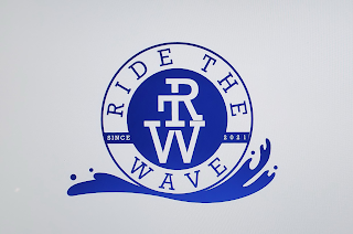 RIDE THE WAVE SINCE 2021 RTW logo