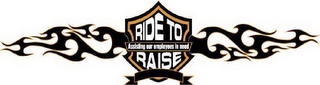RIDE TO RAISE ASSISTING OUR EMPLOYEES IN NEED logo