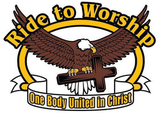 RIDE TO WORSHIP ONE BODY UNITED IN CHRIST logo