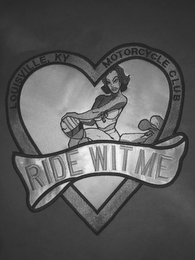 RIDE WIT ME LOUISVILLE, KY MOTORCYCLE CLUB logo