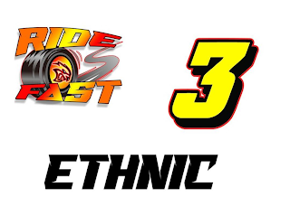 RIDEFAST ETHNIC 3 logo
