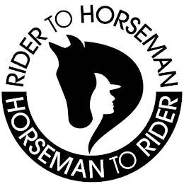 RIDER TO HORSEMAN HORSEMAN TO RIDER logo