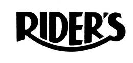 RIDER'S logo