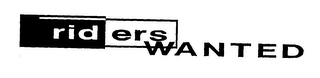 RIDERS WANTED logo