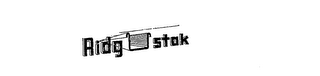 RIDG U STAK logo
