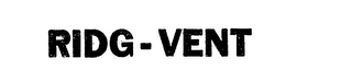 RIDG-VENT logo