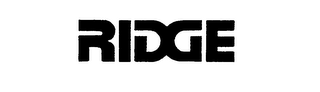 RIDGE logo