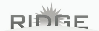 RIDGE logo