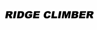 RIDGE CLIMBER logo