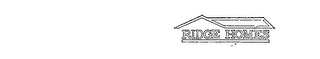 RIDGE HOMES logo