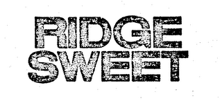 RIDGE SWEET logo
