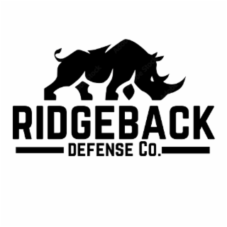 RIDGEBACK DEFENSE CO. logo