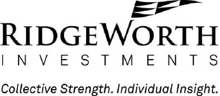 RIDGEWORTH INVESTMENTS COLLECTIVE STRENGTH. INDIVIDUAL INSIGHT. logo