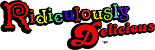 RIDICULOUSLY DELICIOUS logo