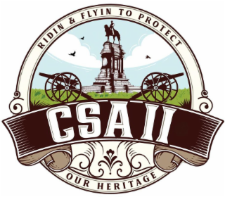 RIDIN & FLYIN TO PROTECT OUR HERITAGE CSA II logo