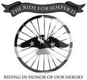 RIDING IN HONOR OF OUR HEROES logo