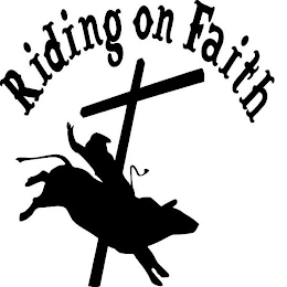 RIDING ON FAITH logo
