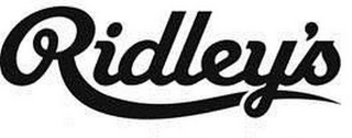 RIDLEY'S logo