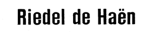 RIEDEL DE HAEN logo