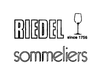 RIEDEL SINCE 1756 SOMMELIERS logo
