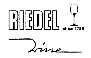 RIEDEL SINCE 1756 WINE logo
